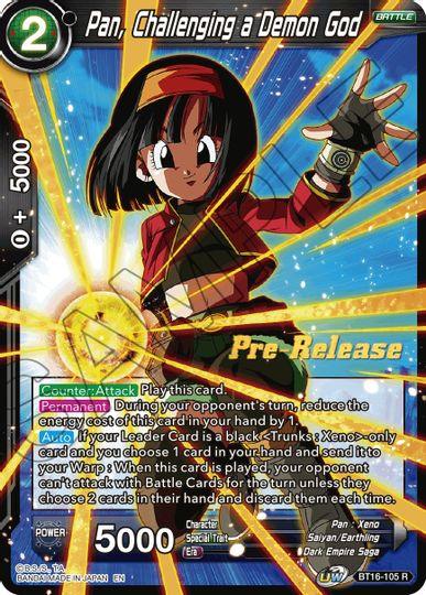 Pan, Challenging a Demon God (BT16-105) [Realm of the Gods Prerelease Promos] - POKÉ JEUX