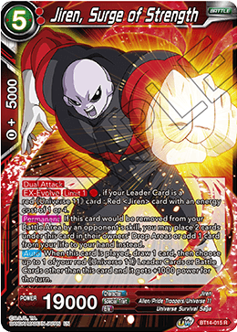 Jiren, Surge of Strength (BT14-015) [Cross Spirits] - POKÉ JEUX