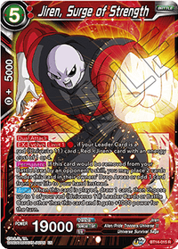 Jiren, Surge of Strength (BT14-015) [Cross Spirits] - POKÉ JEUX