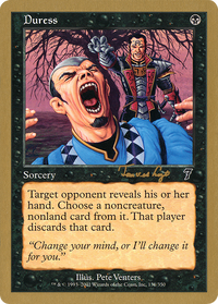 Duress (Tom van de Logt) [World Championship Decks 2001]