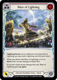 Rites of Lightning (Red) [U-ELE070] (Tales of Aria Unlimited) Unlimited Normal - POKÉ JEUX