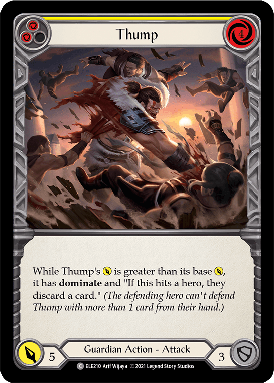 Thump (Yellow) [ELE210] (Tales of Aria) 1st Edition Normal - POKÉ JEUX