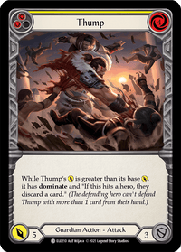 Thump (Yellow) [ELE210] (Tales of Aria) 1st Edition Rainbow Foil - POKÉ JEUX