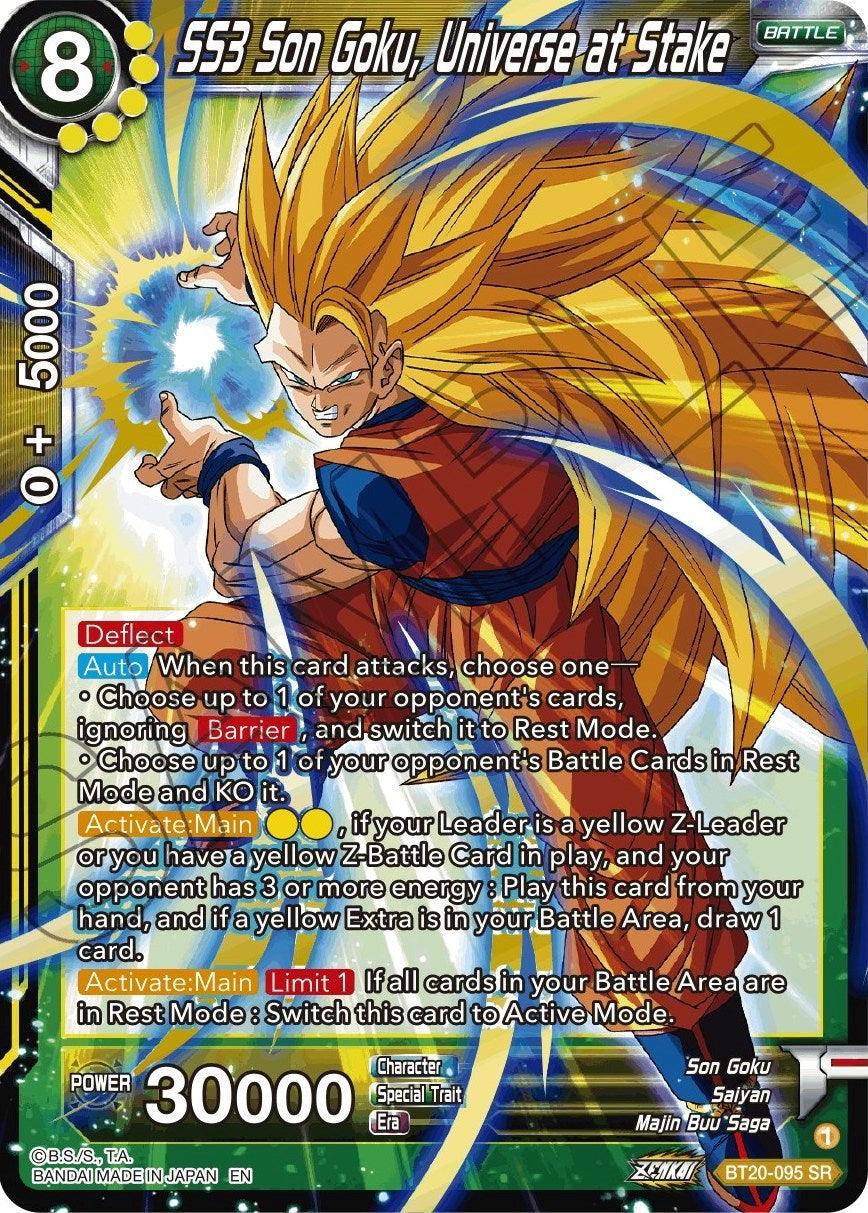 SS3 Son Goku, Universe at Stake (BT20-095) [Power Absorbed] - POKÉ JEUX