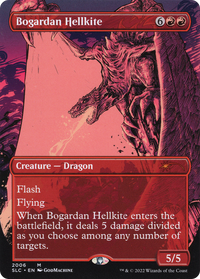 Bogardan Hellkite (Borderless) [Kit de compte à rebours du 30e anniversaire de Secret Lair] 