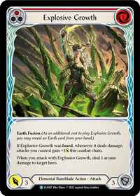 Explosive Growth (Red) [ELE067] (Tales of Aria) 1st Edition Normal - POKÉ JEUX