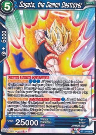 Gogeta, the Demon Destroyer (BT12-039) [Vicious Rejuvenation] - POKÉ JEUX