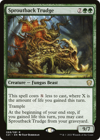 Sproutback Trudge [Commander 2021]