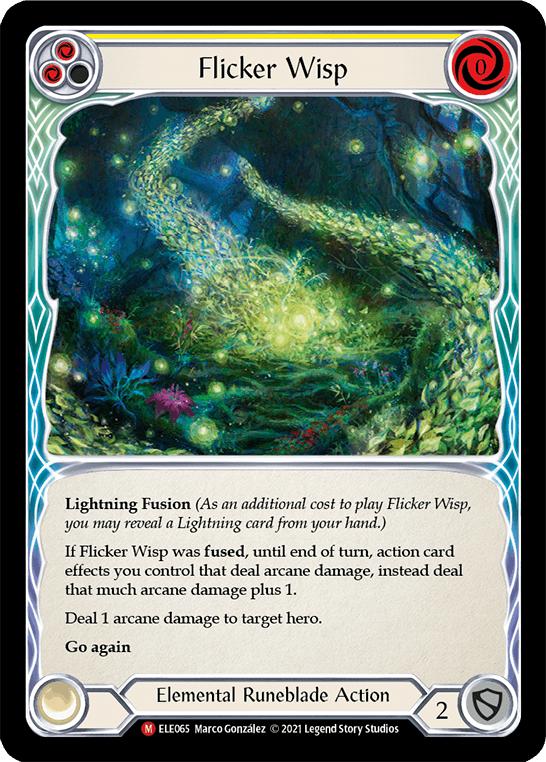 Flicker Wisp [ELE065] (Tales of Aria) 1st Edition Normal - POKÉ JEUX