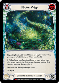 Flicker Wisp [ELE065] (Tales of Aria) 1st Edition Rainbow Foil - POKÉ JEUX