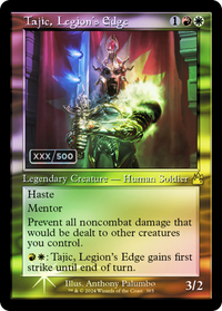 Tajic, Legion's Edge (Retro) (Serialized) [Ravnica Remastered]