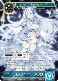 Etna, la Reine des Neiges (RL1511-2) [Cartes promotionnelles] 