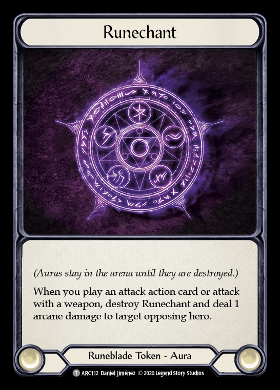 Runechant // Death Dealer [U-ARC112 // U-ARC040] (Arcane Rising Unlimited) Unlimited Normal - POKÉ JEUX