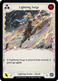 Lightning Surge (Yellow) [U-ELE190] (Tales of Aria Unlimited) Unlimited Normal - POKÉ JEUX