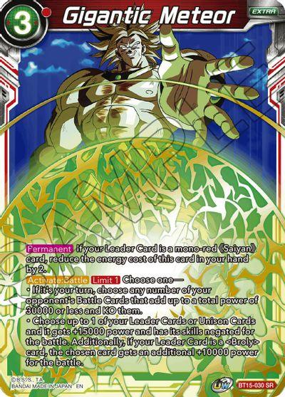 Gigantic Meteor (BT15-030) [Saiyan Showdown] - POKÉ JEUX