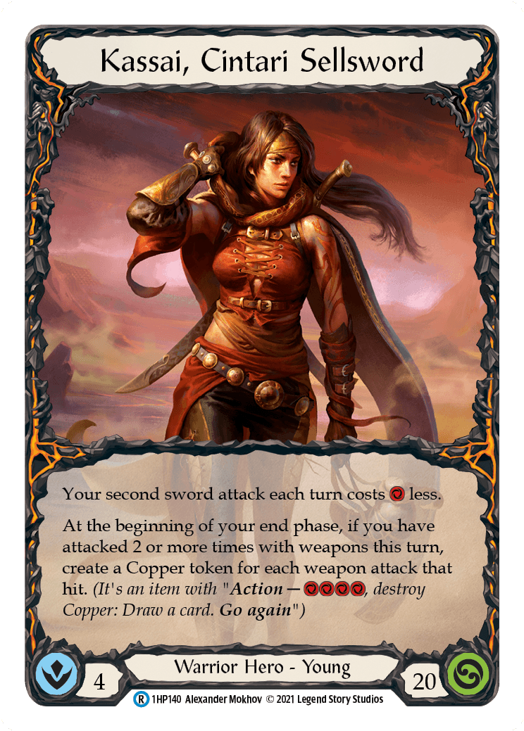 Kassai, Cintari Sellsword [1HP140] (History Pack 1) - POKÉ JEUX