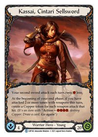 Kassai, Cintari Sellsword [1HP140] (History Pack 1) - POKÉ JEUX