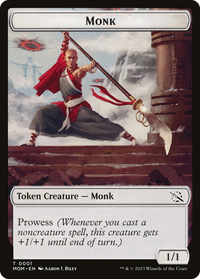 Moine // Phyrexian Saproling Jeton double face [Marche des jetons machine] 