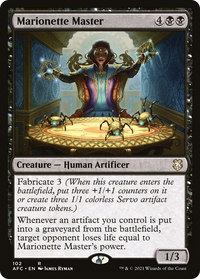 Marionette Master [Dungeons & Dragons: Adventures in the Forgotten Realms Commander]