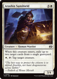Arashin Sunshield (TDM-003) - Tarkir: Dragonstorm Foil