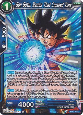 Son Goku, Warrior That Crossed Time (BT10-038) [Revision Pack 2020] - POKÉ JEUX