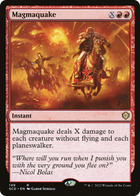 Magmaquake [Decks de commande de démarrage] 