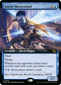 Faerie Mastermind (Extended Art) [March of the Machine]