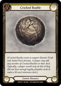 Cracked Bauble [WTR224-T] (Welcome to Rathe) Alpha Print Normal - POKÉ JEUX