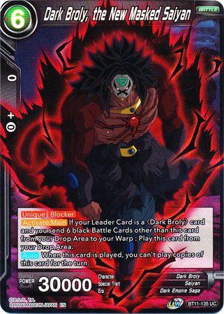 Dark Broly, the New Masked Saiyan (BT11-135) [Vermilion Bloodline 2nd Edition] - POKÉ JEUX