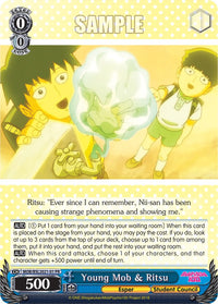 Young Mob &amp; Ritsu (MOB/BSL2021-01 PR) [Cartes d'événement Bushiroad] 