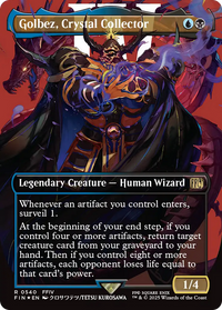 Golbez, Crystal Collector (FIN-540) - FINAL FANTASY (Borderless) Foil