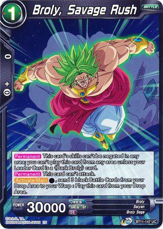 Broly, Savage Rush (BT11-147) [Vermilion Bloodline] - POKÉ JEUX