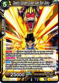 Deadly Golden Great Ape Son Goku (BT4-080) [Colossal Warfare] - POKÉ JEUX
