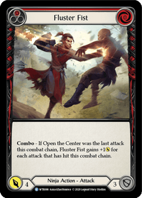 Fluster Fist (Red) [U-WTR086] (Welcome to Rathe Unlimited) Unlimited Normal - POKÉ JEUX