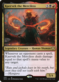 Kaervek l'Impitoyable [Decks Commander de Démarrage] 