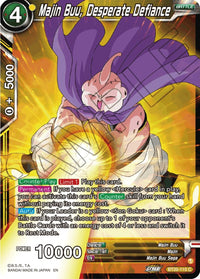 Majin Buu, Desperate Defiance (BT20-110) [Power Absorbed] - POKÉ JEUX
