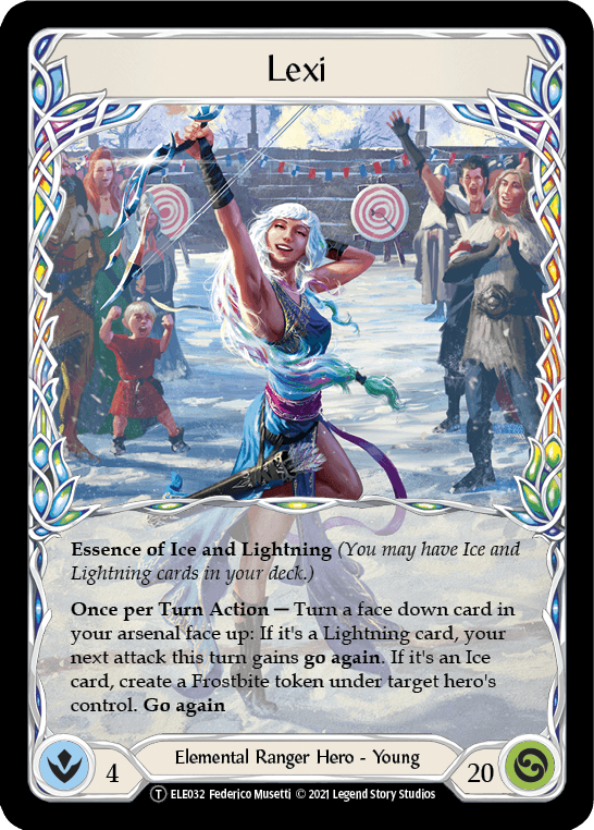 Lexi // Frostbite [U-ELE032] (Tales of Aria Unlimited) Unlimited Normal - POKÉ JEUX