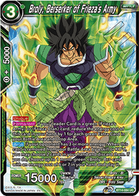 Broly, Berserker of Frieza's Army (BT14-084) [Cross Spirits] - POKÉ JEUX