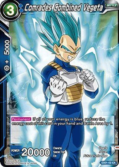 Comrades Combined Vegeta (EX01-02) [Mighty Heroes] - POKÉ JEUX