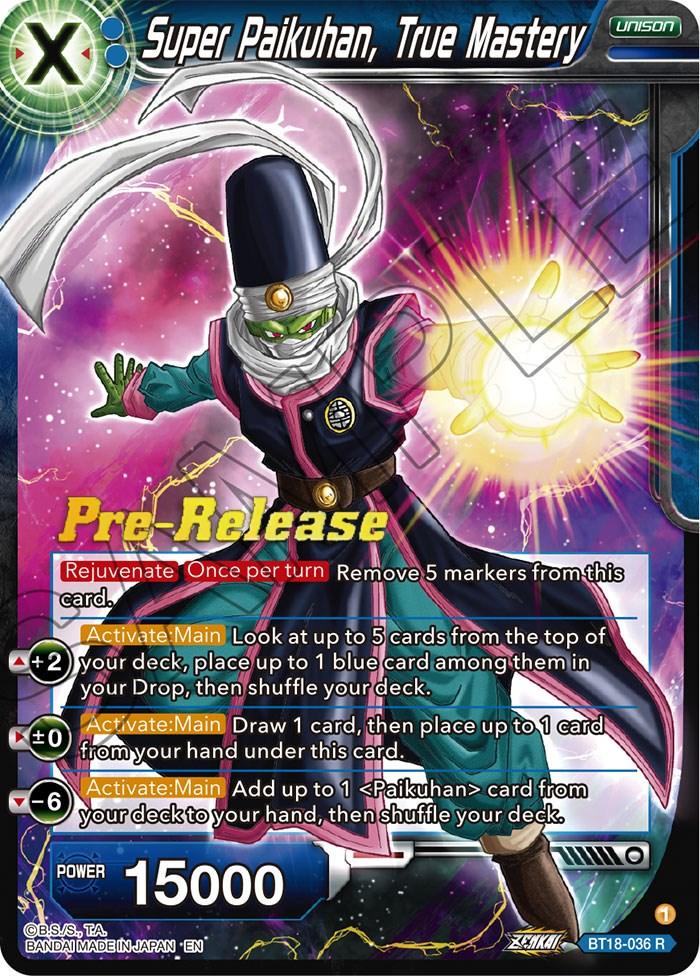 Super Paikuhan, True Master (BT18-036) [Dawn of the Z-Legends Prerelease Promos] - POKÉ JEUX