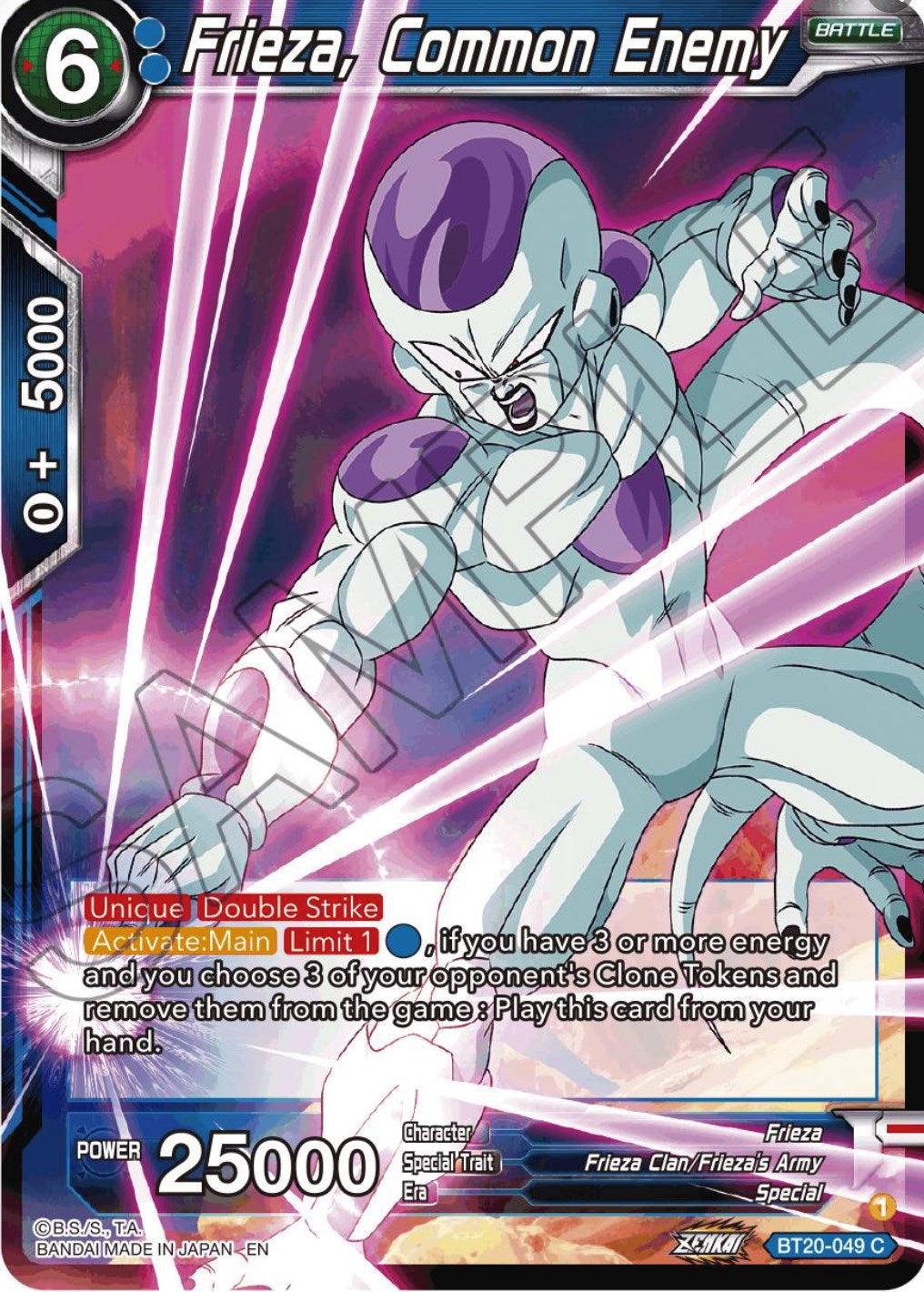 Frieza, Common Enemy (BT20-049) [Power Absorbed] - POKÉ JEUX