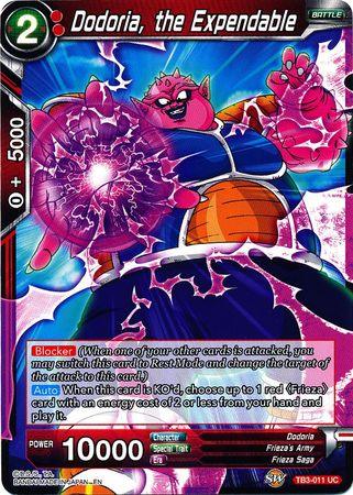 Dodoria, the Expendable (TB3-011) [Clash of Fates] - POKÉ JEUX