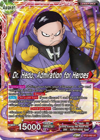 Dr. Hedo // Dr Hedo, Admiration for Heroes (BT22-002) [Critical Blow] - POKÉ JEUX