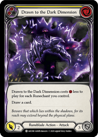 Drawn to the Dark Dimension (Yellow) [U-ARC098] (Arcane Rising Unlimited) Unlimited Normal - POKÉ JEUX