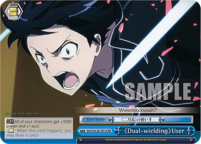 Dual-wielding User (TD) [Sword Art Online Chronicle Set] - POKÉ JEUX