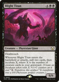 Blight Titan [Marche du commandant de la machine] 