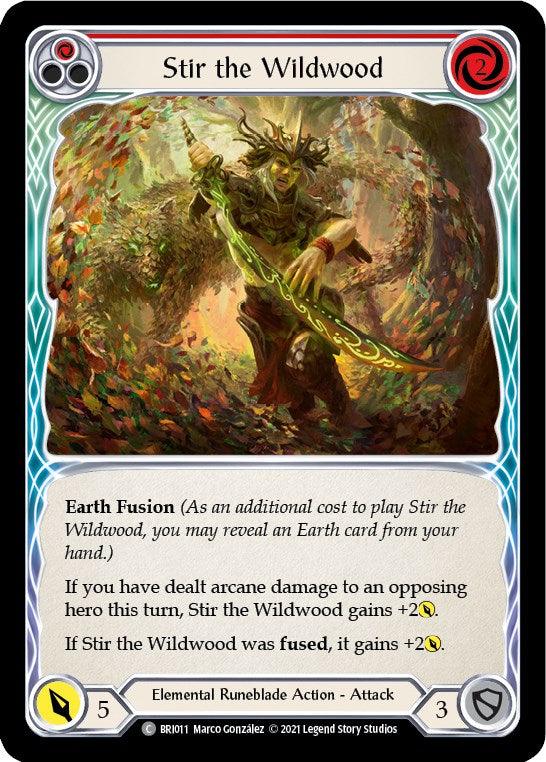 Stir the Wildwood (Red) [BRI011] (Tales of Aria Briar Blitz Deck) 1st Edition Normal - POKÉ JEUX