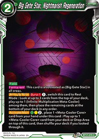 Big Gete Star, Nightmarish Regeneration (BT17-079) [Ultimate Squad]
