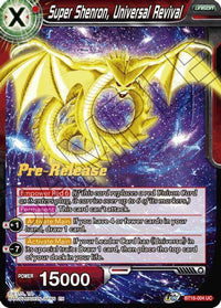 Super Shenron, Universal Revival (BT16-004) [Realm of the Gods Prerelease Promos] - POKÉ JEUX