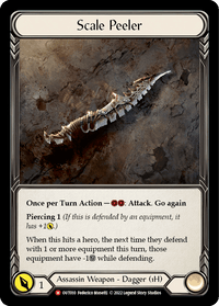 Scale Peeler (OUT010) [OUT010] (Outsiders) Rainbow Foil - POKÉ JEUX